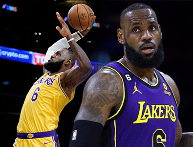 Los Angeles Lakers SF / PF LeBron James sets NBA All - Time Career Scoring Record