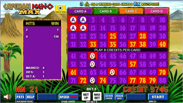 caveman card a